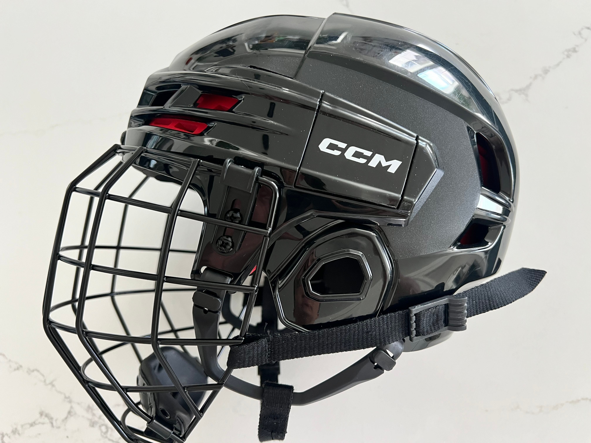 Used Medium CCM Tacks 70 Helmet