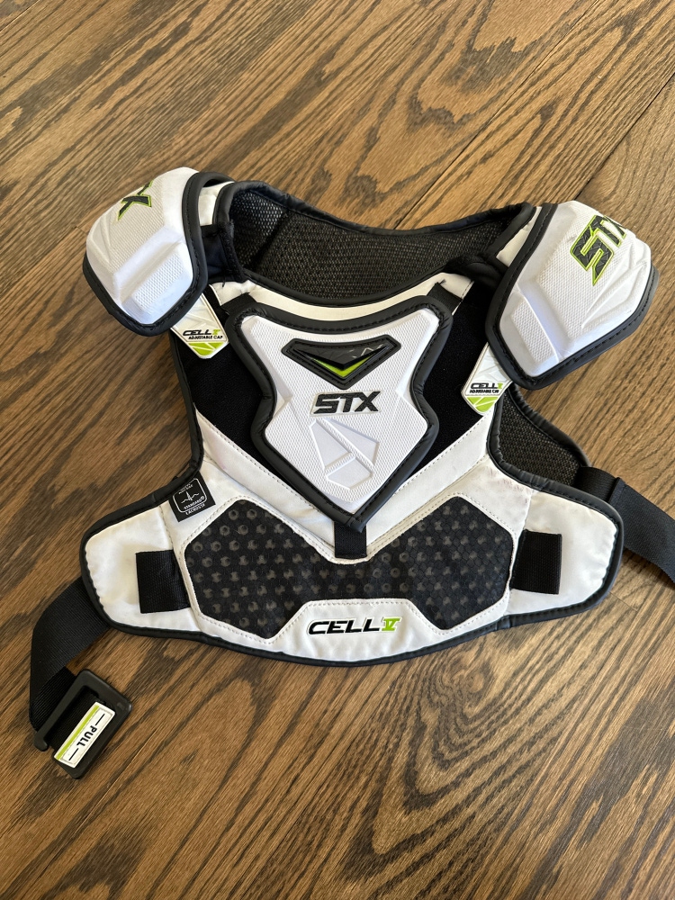 Used Small STX Cell V Chest/Shoulder Pads - size small
