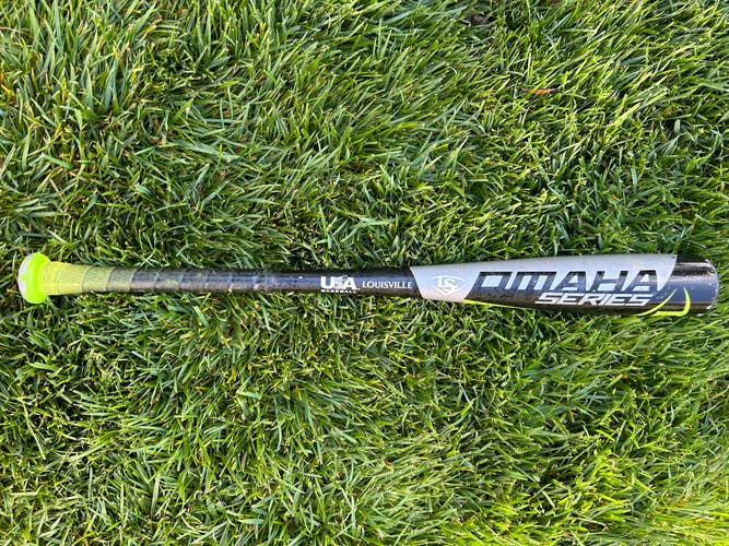 Used Louisville Slugger Omaha Series 29" -10 Drop Usa 2 5 8 Barrel Bats