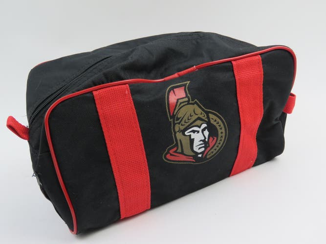 4orte Ottawa Senators NHL Pro Stock Team Issued Hockey Player Shave Kit Toiletry Bag