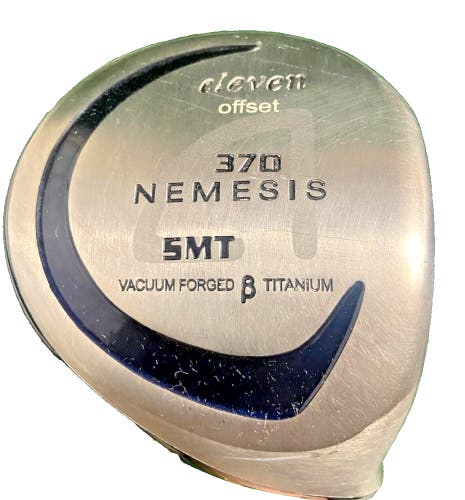 Nemesis SMT 370 Forged Ti Offset Grooveless Driver 11* RH 60g Fujikura Regular
