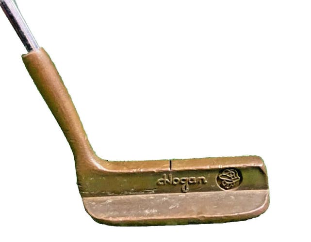 Ben Hogan 1500 Blade Putter Flower Stamp RH Steel 33.5 In. Playable Vintage Grip