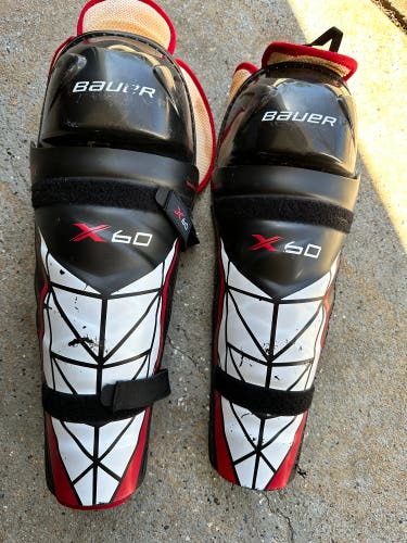 Used Bauer 15" Vapor Shin Pads