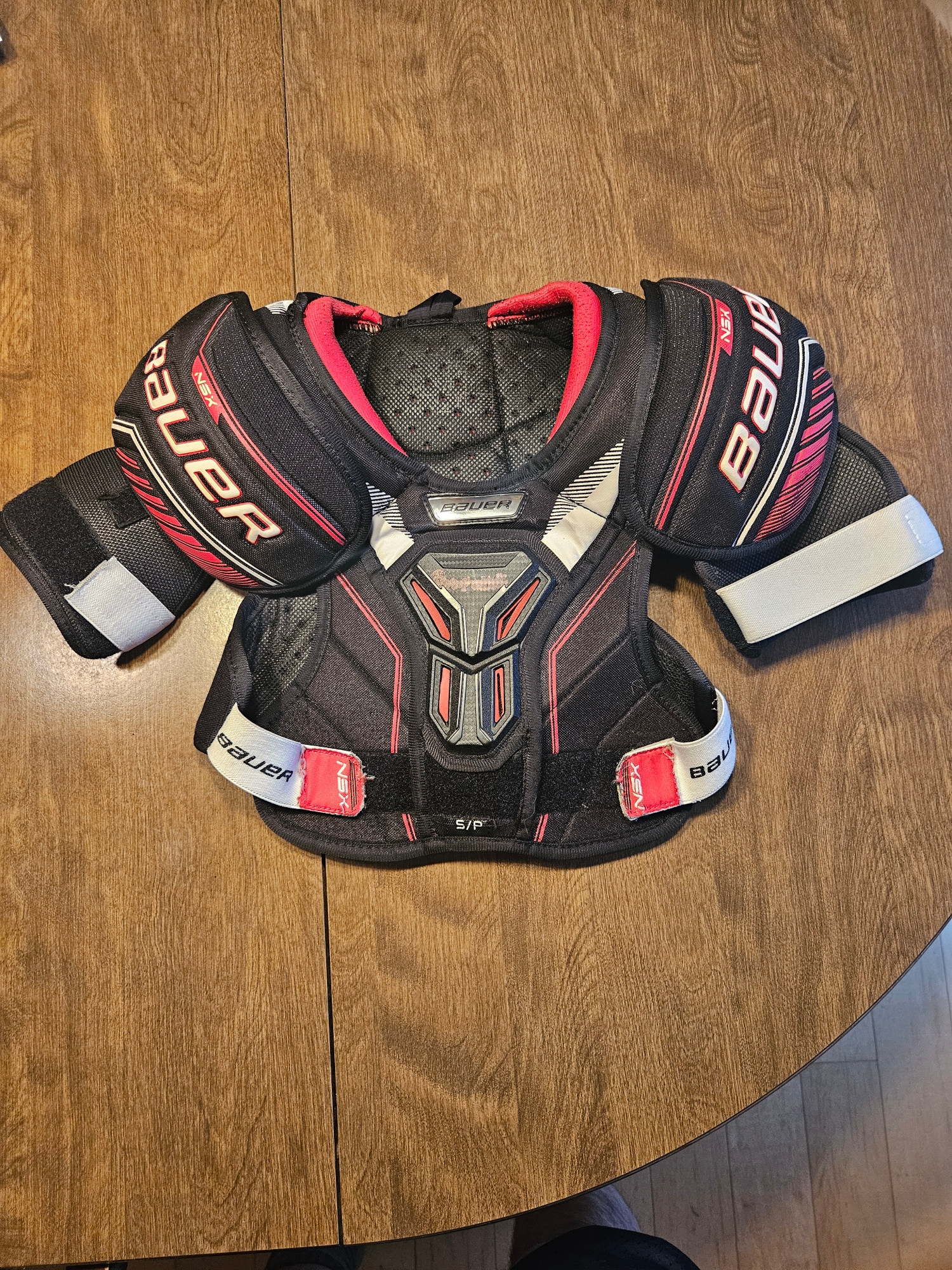 Youth Used Small Bauer NSX Shoulder Pads