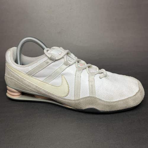 Nike Shox EL 11 Running Cheerleading Shoes White Gray 315288-113 Women’s Size 8