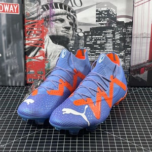 Puma Future Ultimate FG AG Soccer Cleats Blue 107165-01 Men's Size 10 US / 9 UK