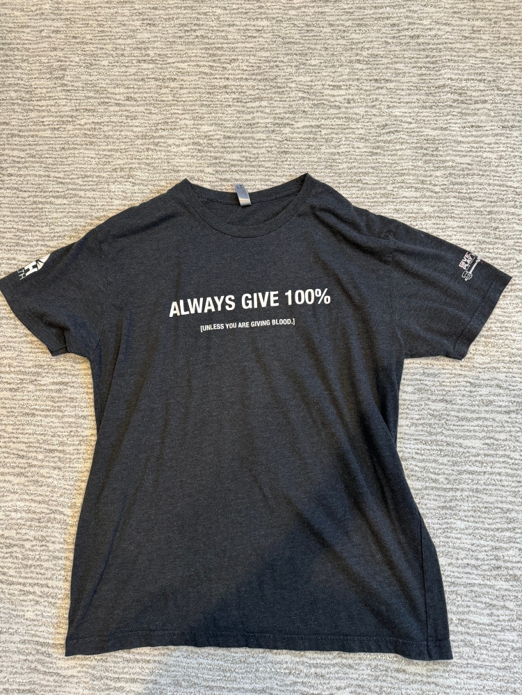 Men’s XL Grey Hockey T-Shirt