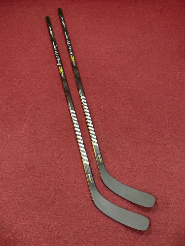 2 Pack Left Hand W88 85 Flex Pro Stock Alpha DX Pro Team Hockey Sticks Item#PSJKGA