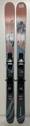 Used 2024/2025 Women's Nordica 155cm Santa Ana 97 Skis With Marker Squire Bindings (SY1697)