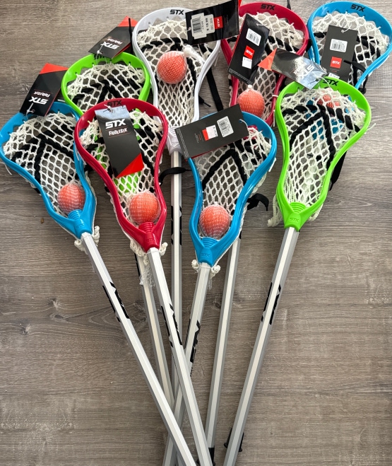 8 Stx fiddle stick Stix Beginner - one is missing the ball