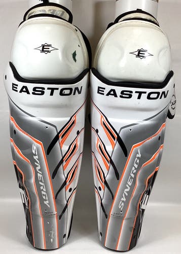 Used Easton Synergy 17in 17" Hockey Shin Guards