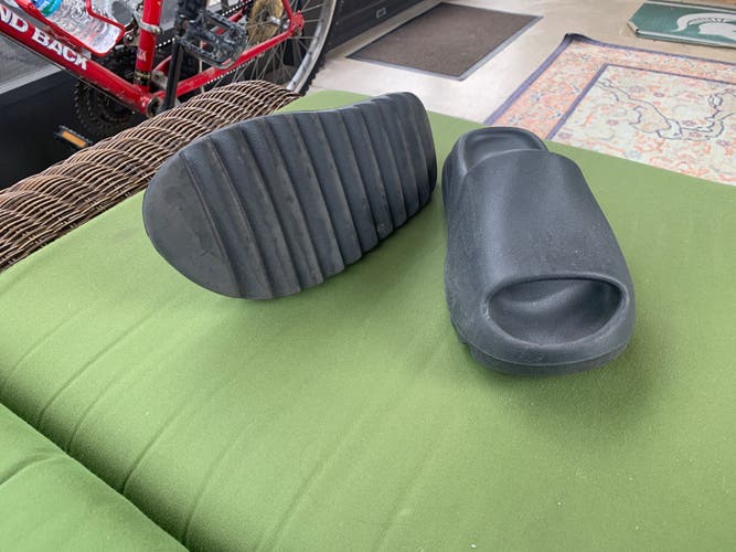 Black Used Size 10 (Women's 11) Adidas Sandals