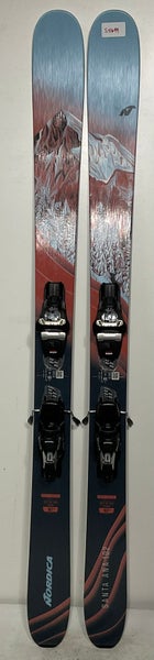 Used 2024/2025 Women's Nordica 167cm Santa Ana 102 Skis With Marker Squire Bindings (SY1699)