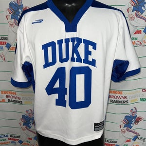 Duke University Blue Devils Brine Jersey #40 Large Matt Danowski