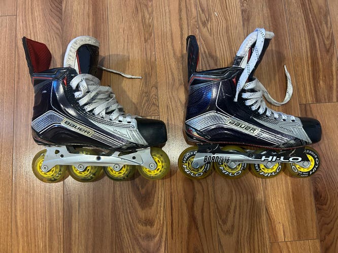Bauer 1x Rollerblades Sz 9EE