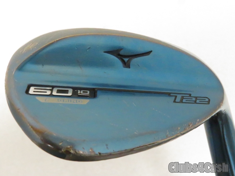 Mizuno T22 Wedge Blue Ion Dynamic Gold Tour Issue S400 S Grind 60° 10  +1" TALL