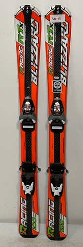 Used Kid's Blizzard 100cm Race RTX Skis With Rossignol Comp J 4 Bindings (SY1708)