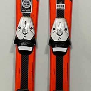 Used Kid's Blizzard 100cm Race RTX Skis With Head SL4.5 Bindings (SY1709)