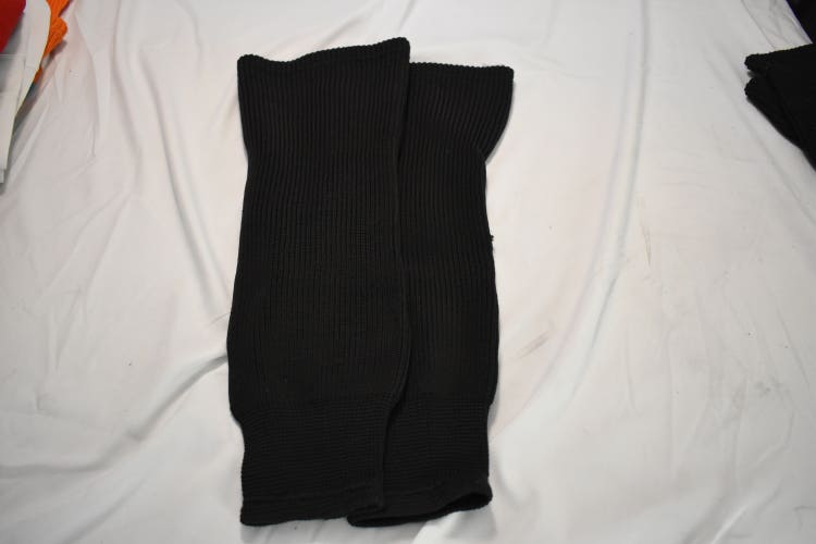 Knit Hockey Socks, Black, 24 Inches