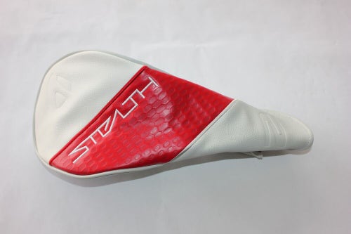 TALYORMADE STEALTH 2 DRIVER HEADCOVER WHITE