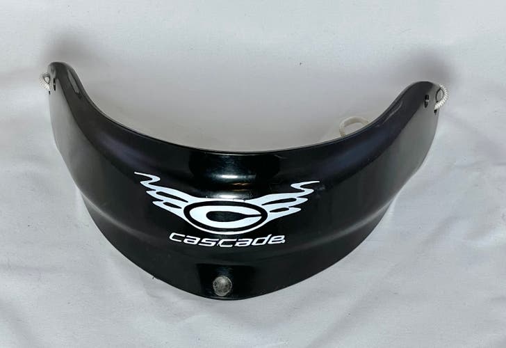 Used Cascade Lacrosse Goalie Throat Guard