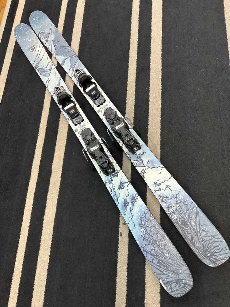 166cm Rossignol BlackOps 92 Skis w/ Look Xpress 11 Demo Bindings