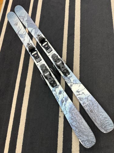 166cm Rossignol BlackOps 92 Skis w/ Look Xpress 11 Demo Bindings