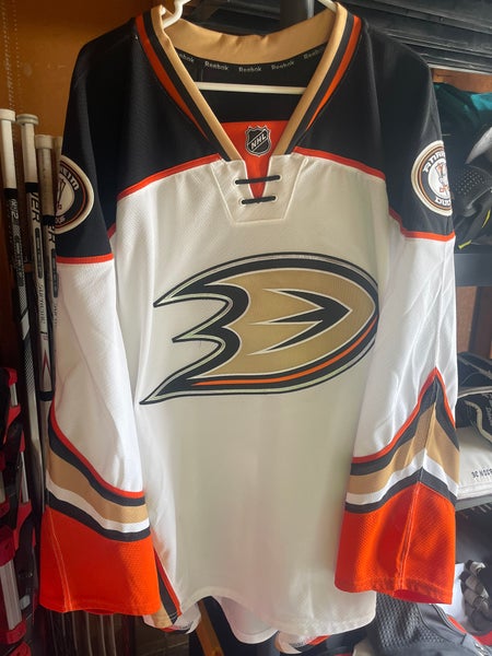 White Used Men's Reebok Goalie Jersey