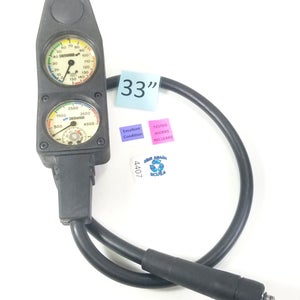 Sherwood Scuba Dive 2 Gauge Console Genesis 4500 SPG 150ft Depth #4407