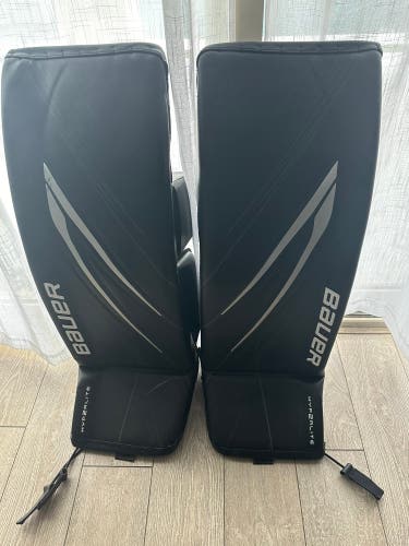 Used 34" Bauer Hyperlite 2 Goalie Leg Pads