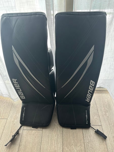 Used 34" Bauer Hyperlite 2 Goalie Leg Pads