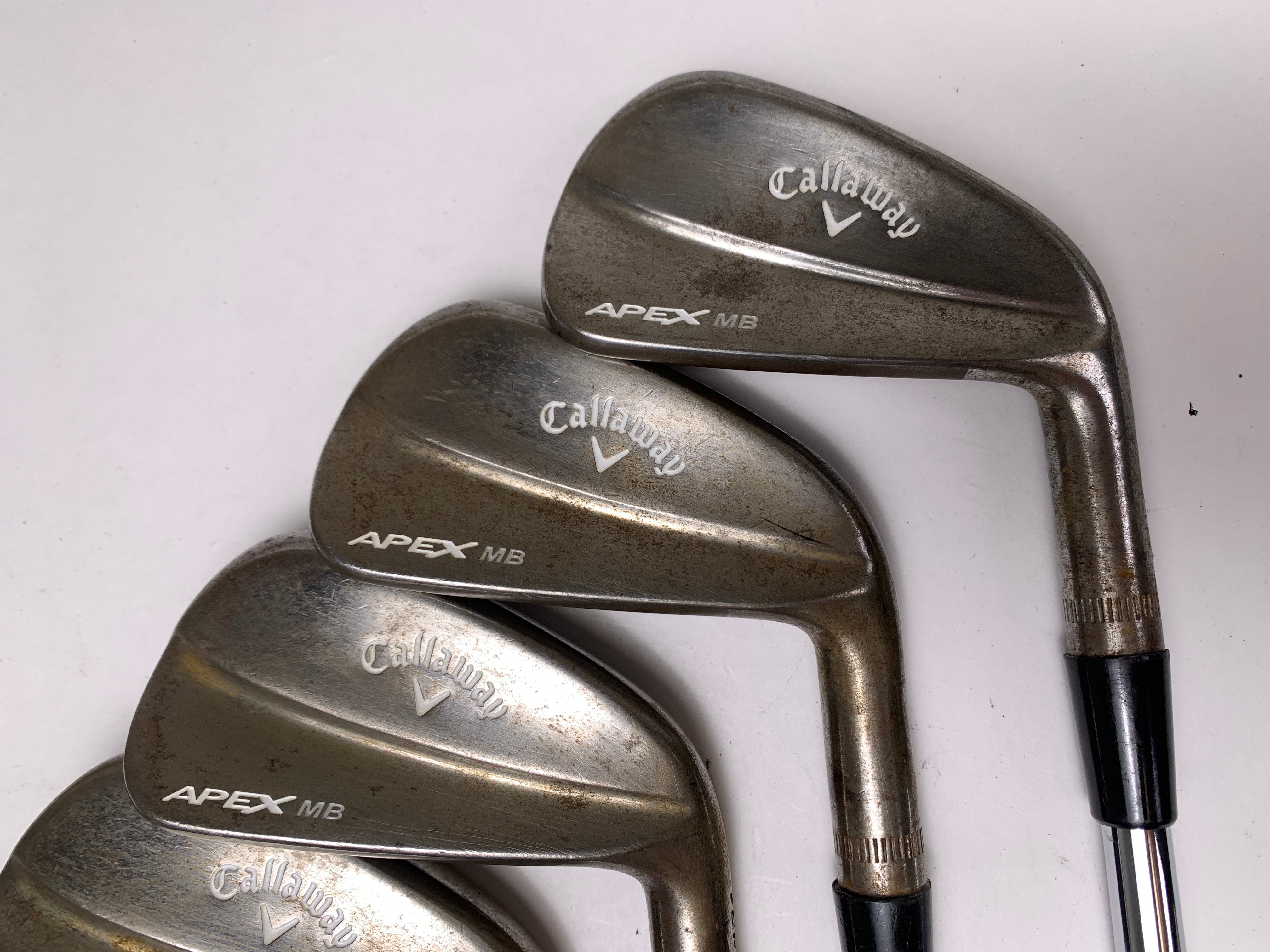 キャロウェイ ノーメッキ アイアン CALLAWAY APEX MB RAW 名器