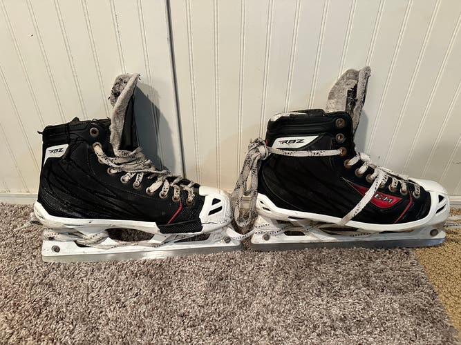 Used CCM 8 RBZ 70 Hockey Goalie Skates