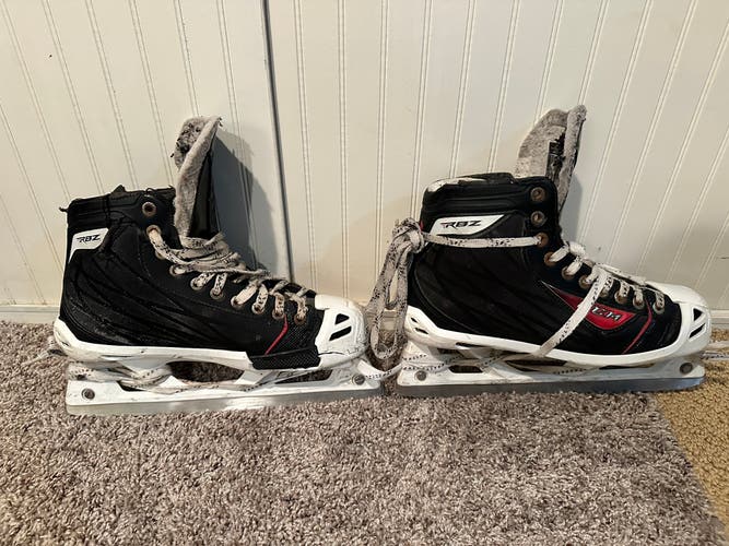 Used CCM   8 RBZ 70 Hockey Goalie Skates