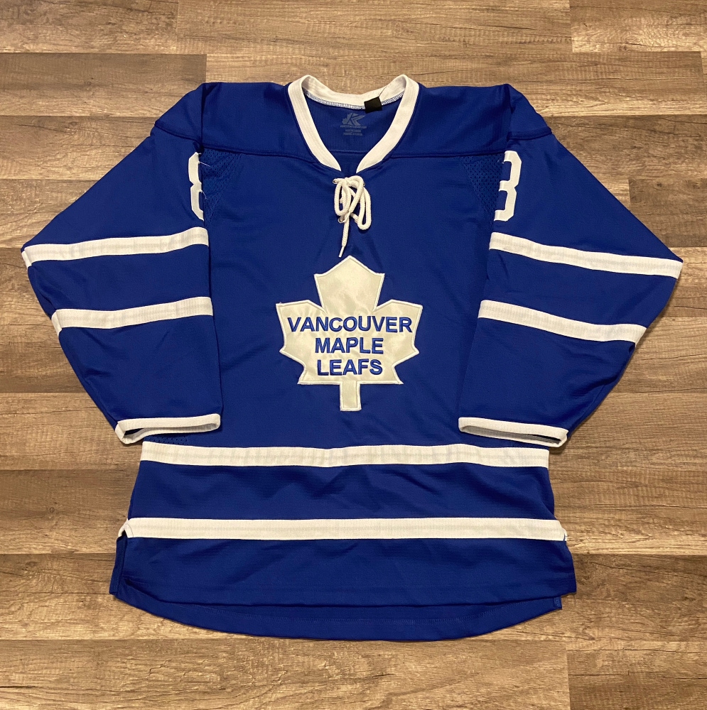 Vancouver Maple Leafs youth hockey jersey