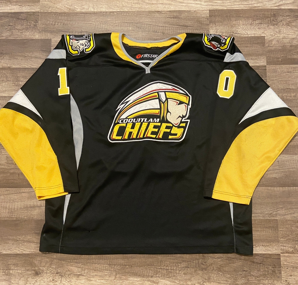 Coquitlam Chiefs hockey jersey