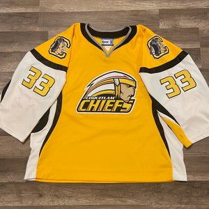 Coquitlam chiefs Goalie hockey jersey