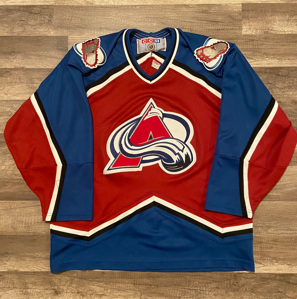 Vintage Colorado Avalanche CCM hockey jersey