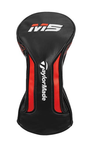 NEW TaylorMade M5 Black/White/Blood Orange Driver Headcover