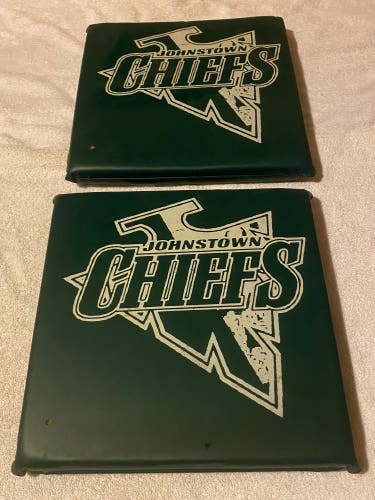 Johnstown Chiefs ECHL Hockey Padded Seat Cushions