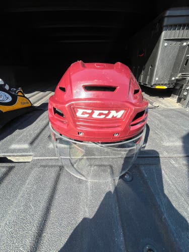 CCM Resistance Hockey Helmet Sz Large (Alkali Visor)