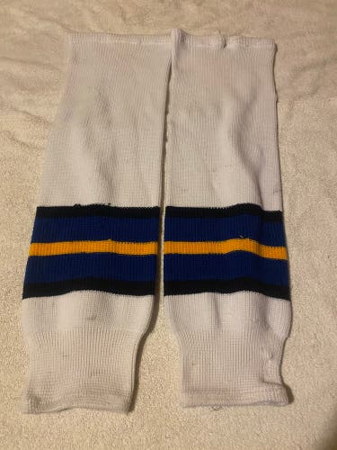 CCM Hockey Pro Knit Hockey Socks Adult 29” White