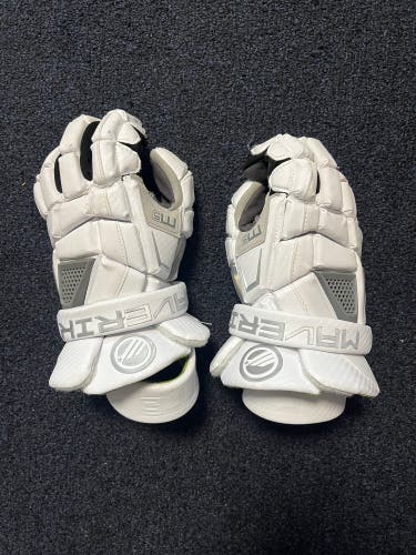 Used Maverik Large M5 Lacrosse Gloves
