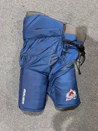 New Pro Stock Colorado Avalanche Senior Medium +1 Bauer Nexus Hockey Pants