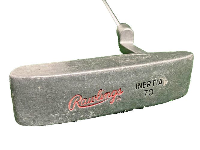 Rawlings Golf Inertia 70 Blade Putter RH Steel 34.5 Inches Nice Grip