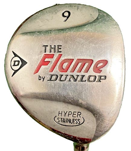 Dunlop The Flame 9 Wood Hyper Stainless RH Men's Regular Graphite New Grip 41.5"