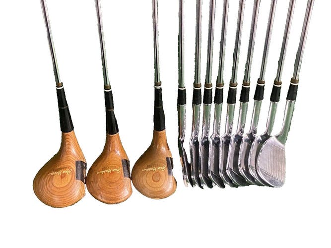 Nicklaus Classic 802 MacGregor Combo Golf Set 1w,3w,4w,2-PW RH Tour Flight Steel