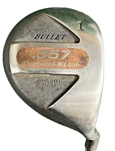 Bullet Golf .357 Offset Driver 10 Degrees RH Geotec Stiff Graphite 44.5 Inches