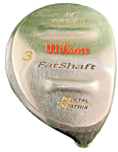 Wilson Railer 14 Degree Metal Matrix 3 Wood Mens RH Regular FatShaft Graphite HC