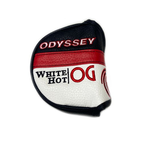 NEW Odyssey White Hot OG Mid Mallet Golf Putter Headcover